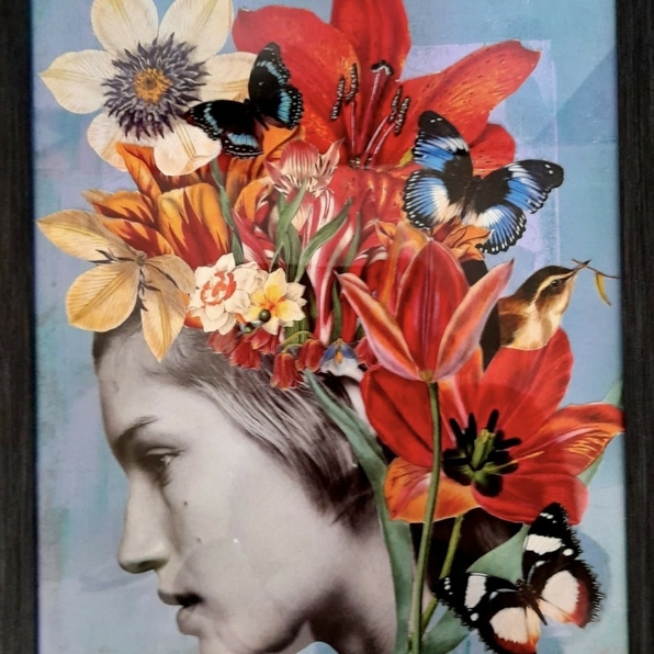 Let Your New Year's Creativity Bloom With Collage